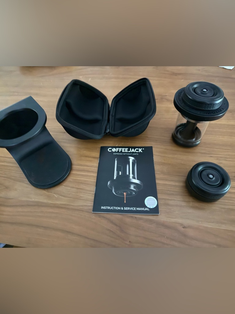 CoffeeJack Portable Espresso Maker – Complete Set - Picture 2 of 2